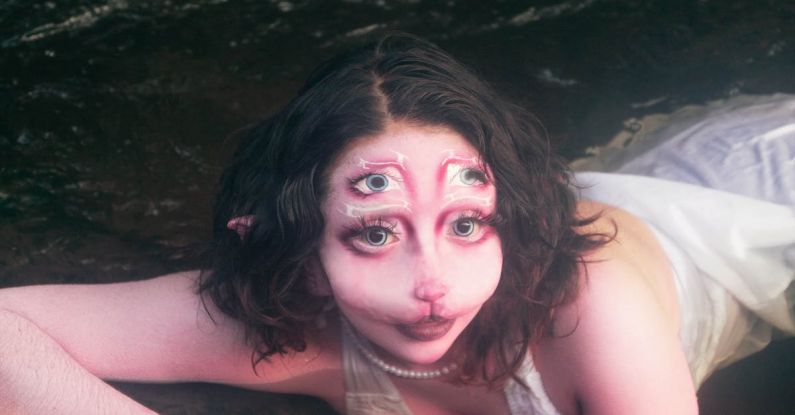 SEO Performance - A woman in a white dress laying in the water