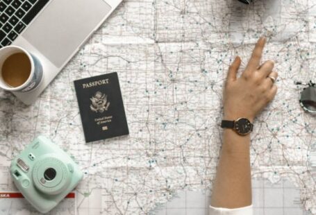 Hosting Location - Person Pointing a Location on the Map