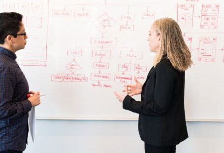 User Experience - Woman in Black Coat