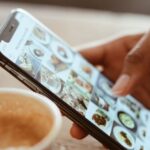 Parallax Scrolling - Selective Focus Photography of Person Using Iphone X