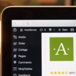 CMS - black laptop computer