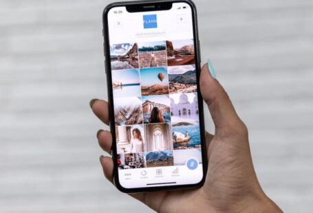 Mobile UI/UX - Person Holding Smartphone