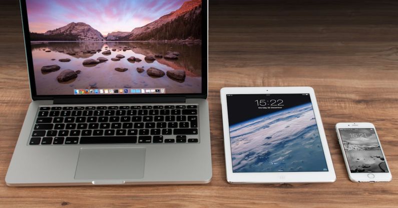 Mobile Website Optimization - Macbook Pro Beside White Ipad